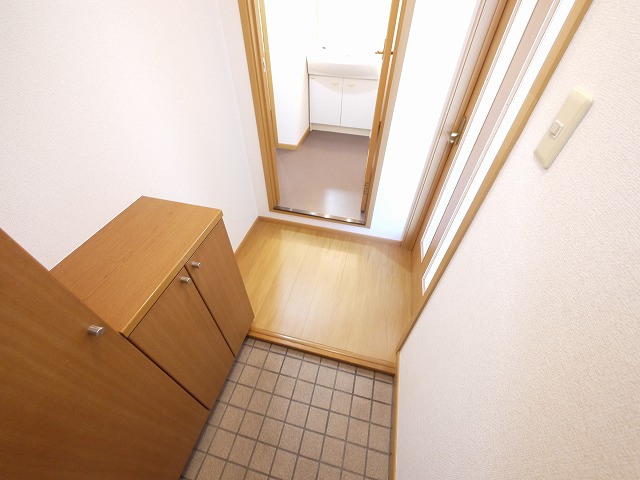 玄関　毎日通る玄関はこちらです