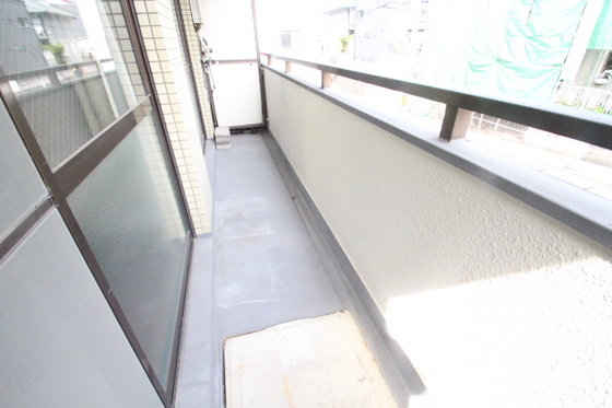 バルコニー　※別部屋の写真です