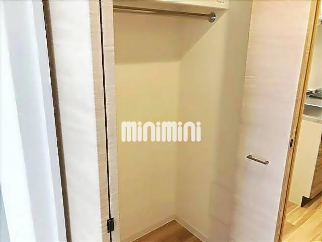 収納　パイプハンガー付きのクローゼットがございます。