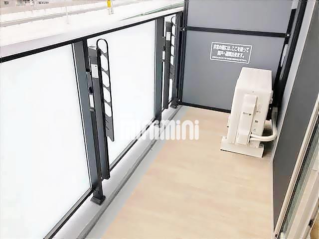 バルコニー　西向きのベランダです。