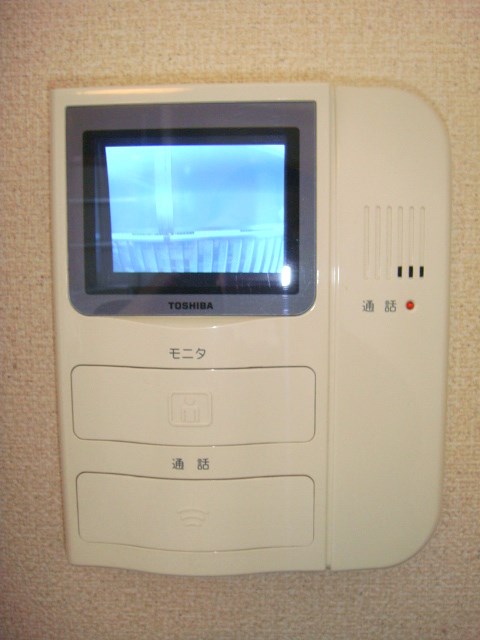 セキュリティ　モニター付きインターホン