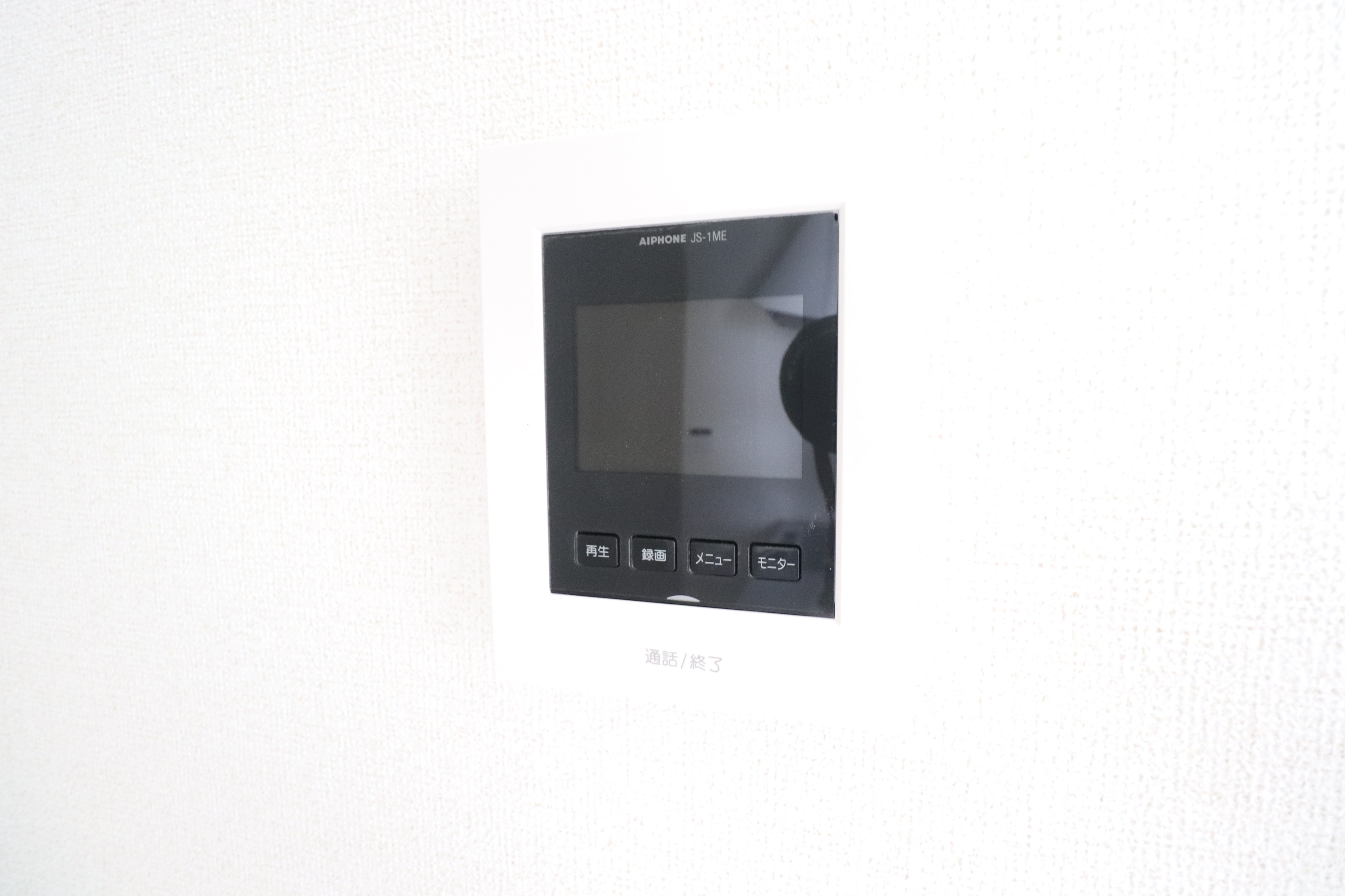 セキュリティ　モニター付きインターホン☆