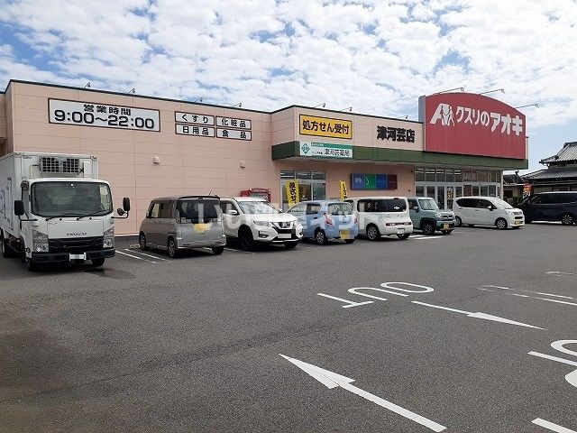 ドラックストア　クスリのアオキ津河芸店（ドラッグストア）まで736m