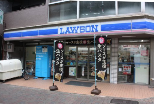 コンビニ　ローソン 東別院店（コンビニ）まで412m