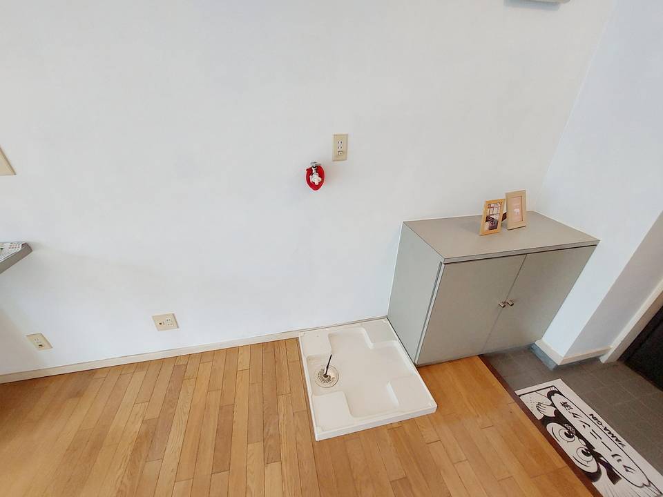 洗面設備　洗濯機置場