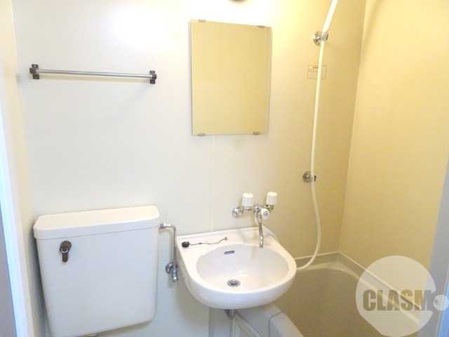 洗面設備　洗面台＆鏡付き♪