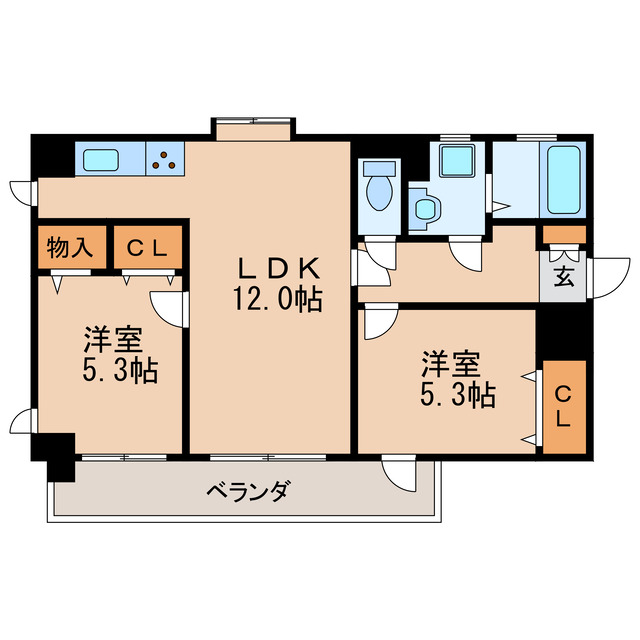 新栄Grand Mの間取り写真