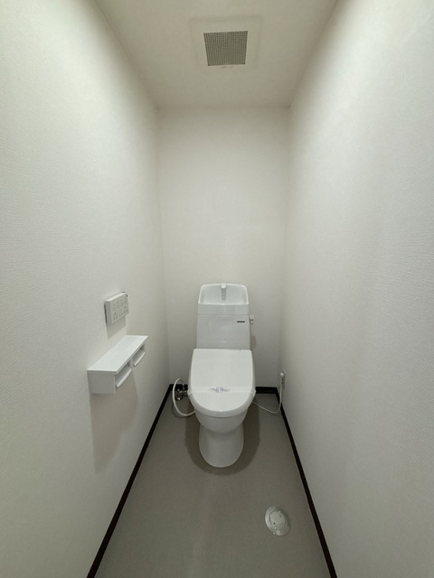 トイレ　洗浄便座は設備ではありません