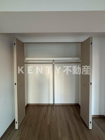 収納　たっぷりとした収納スペースです