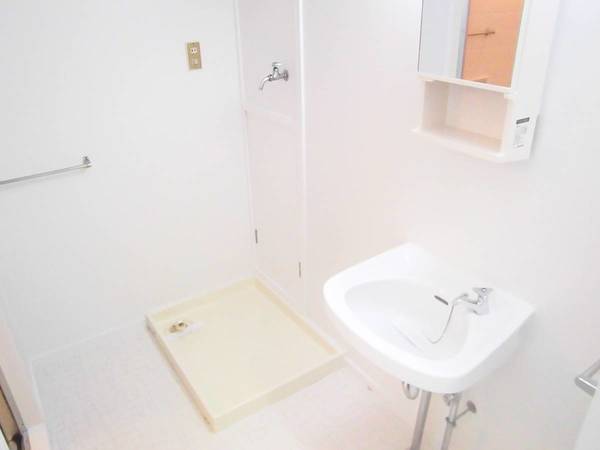 洗面設備　ビレッジハウスの同一物件・同一タイプの間取りの写真です