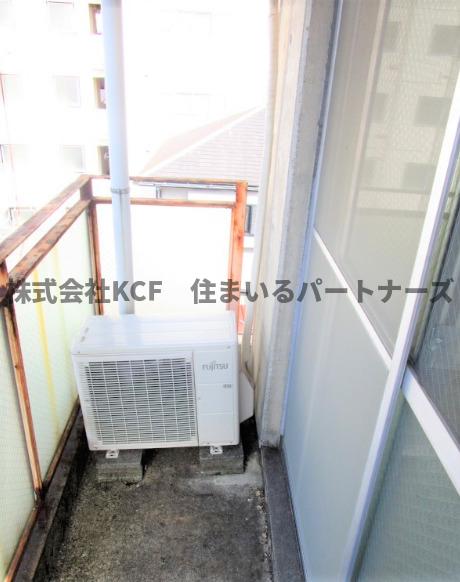 バルコニー　陽当たり良好なバルコニーです