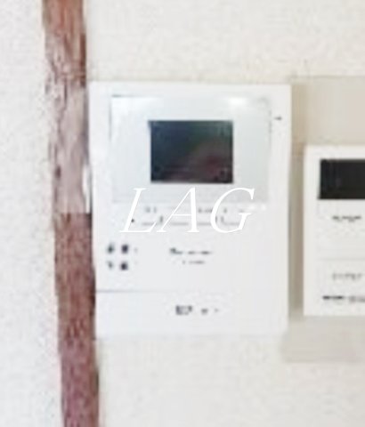 セキュリティ　モニター付きインターホンです。