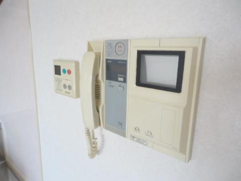 セキュリティ　カメラ付インターホン（イメージ）