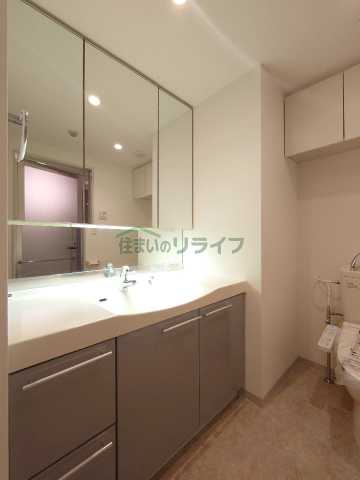 洗面設備　オーキッドレジデンス神楽坂