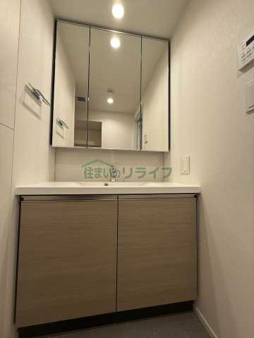 洗面設備　同タイプ3階の参考写真となります。