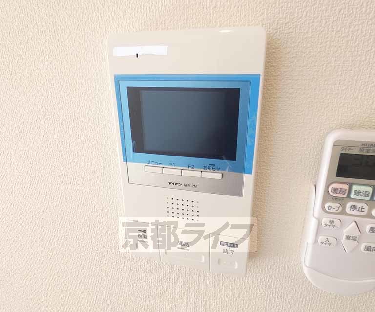 セキュリティ　ＴＶホン付きで安心ですね。