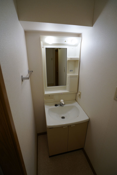 洗面設備　同じ建物の別のお部屋