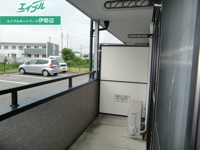 バルコニー　同物件別室の写真です