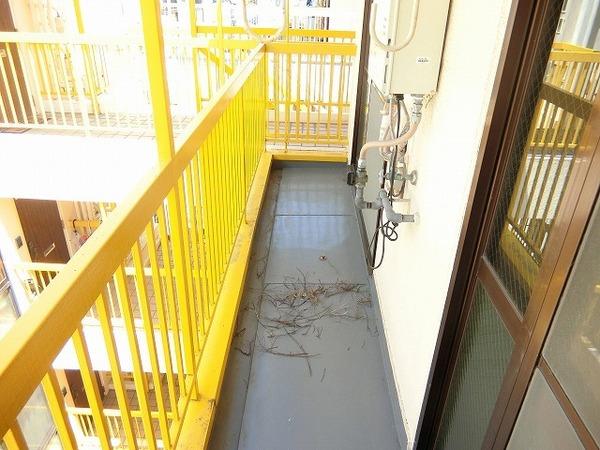 バルコニー　日当たり良好！