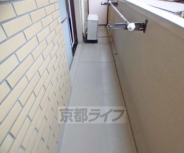 バルコニー　風当たりの良いバルコニーです。