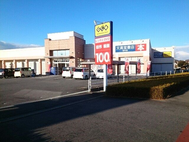 レンタルビデオ　文真堂書店ゲオ安中店（レンタルビデオ）まで1100m