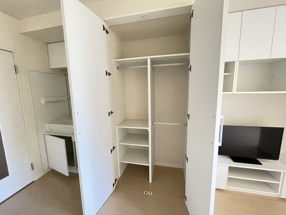 収納　※別号室の写真です