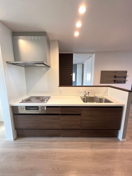 キッチン　※別号室の写真を使用しております。