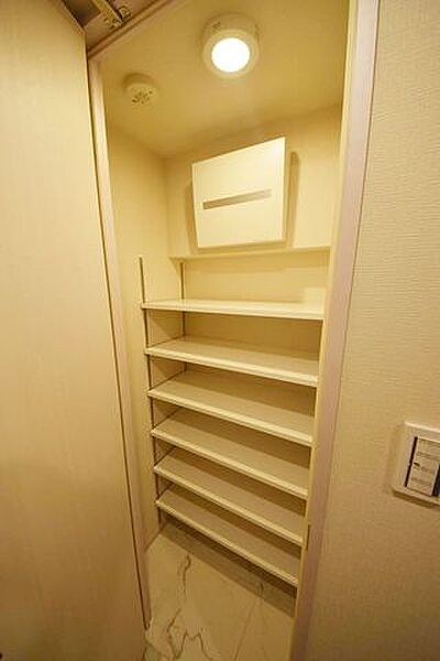 玄関　写真は同タイプ住居です。