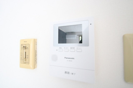 セキュリティ　※別部屋の写真です