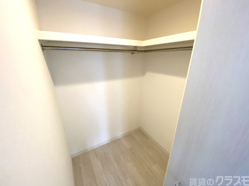 収納　嬉しいウォークインクローゼットです！