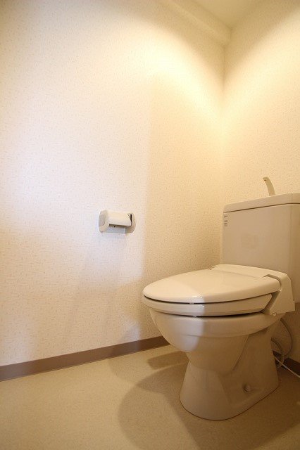 トイレ　同物件別号室の写真です。