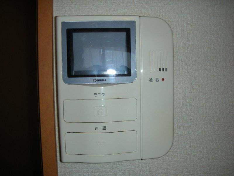 セキュリティ　モニター付きインターホン