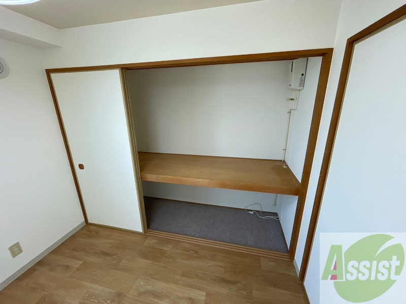 収納　収納を開けてみました！たくさん入りそうですね～