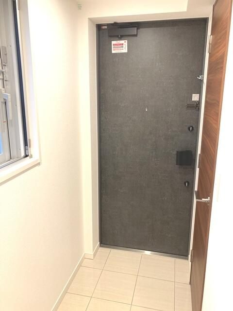 玄関　ゆったりとした玄関です