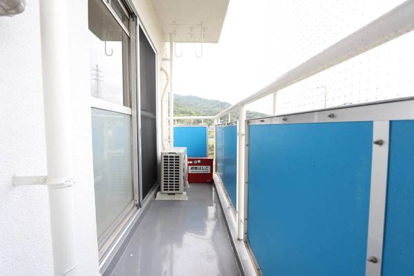 バルコニー　ビレッジハウスの同一物件・同一タイプの間取りの写真です