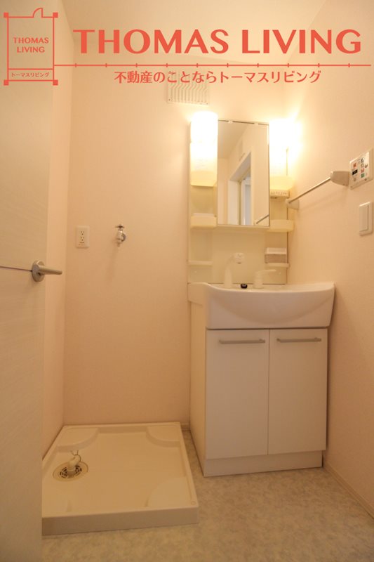 洗面設備　※別棟の写真です