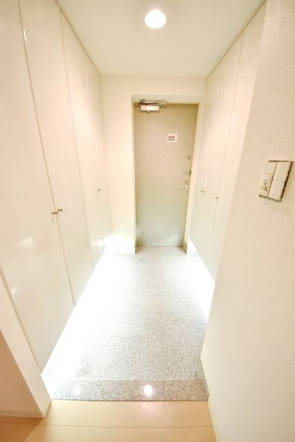 玄関　クリーニング前の画像です。