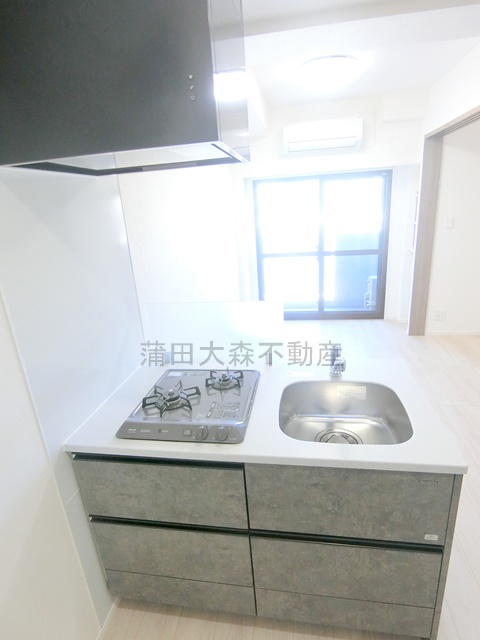 キッチン　２口ガスカウンターキッチン