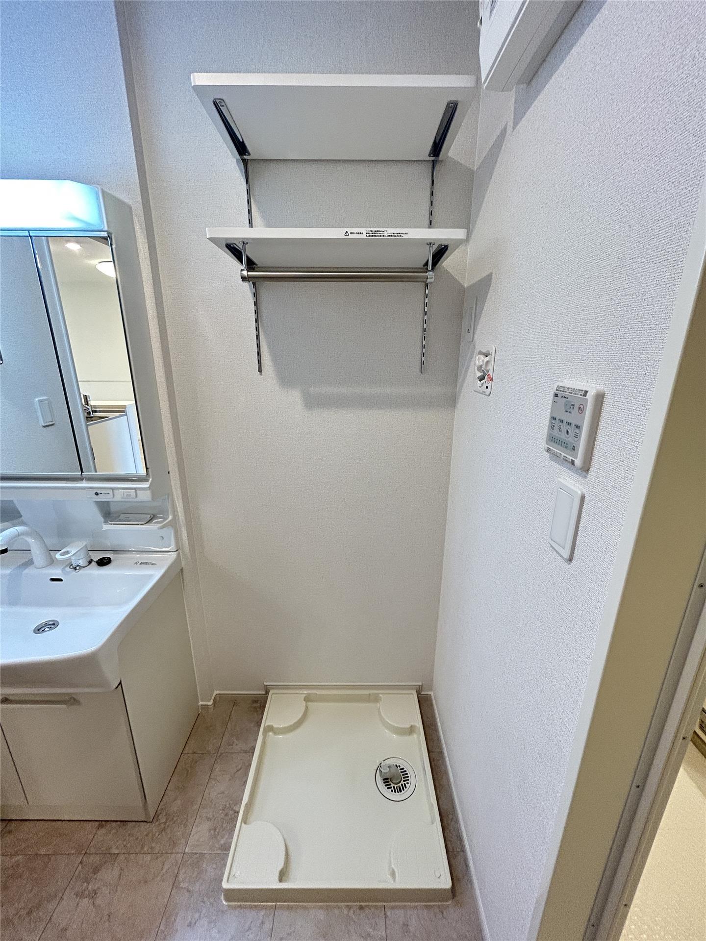 その他設備　洗濯機置場