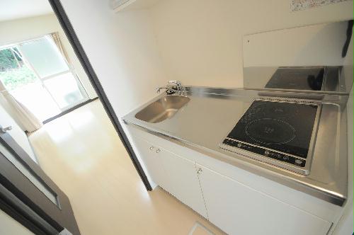 キッチン　２口コンロでお料理ラクラク