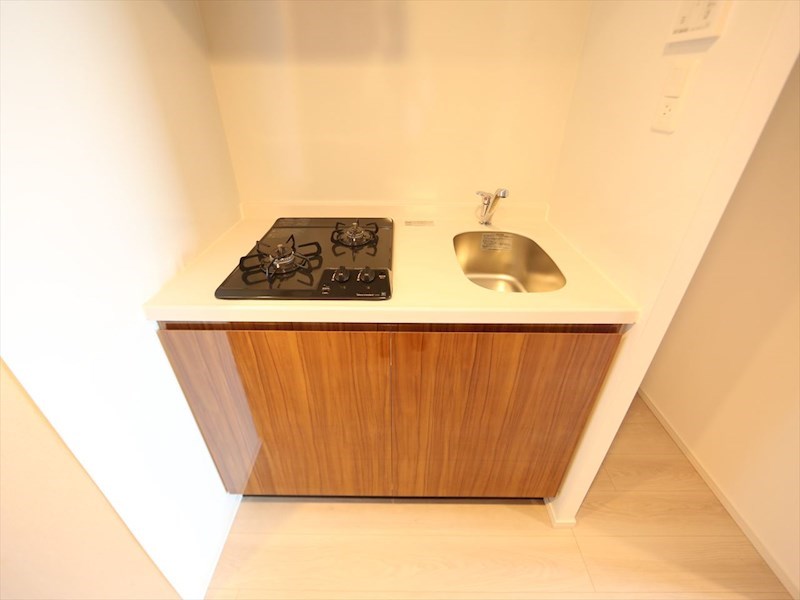 キッチン　システムキッチン（ガス2口コンロ付）