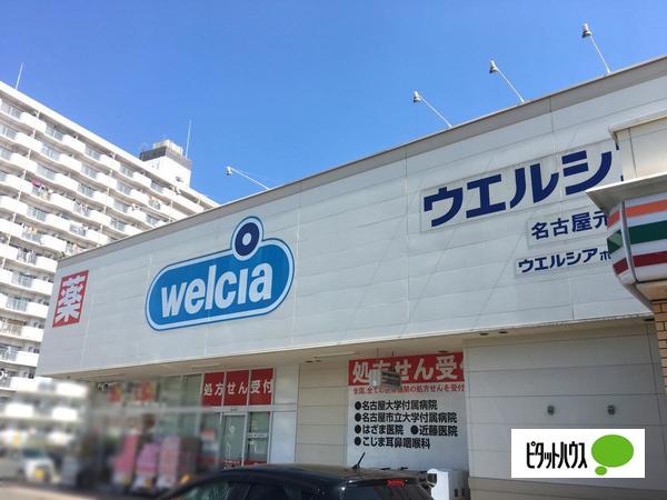 ドラックストア　ウエルシア名古屋元塩町店（ドラッグストア）まで762m