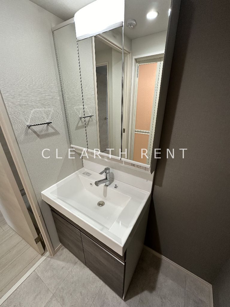 洗面設備　直接の管理会社/仲介手数料無料/フリーレント２か月