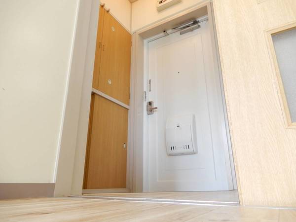 玄関　ビレッジハウスの同一物件・同一タイプの間取りの写真です