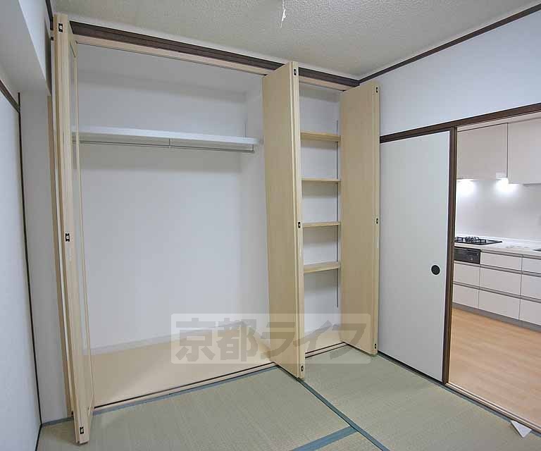 収納　クローゼットを新設しました。