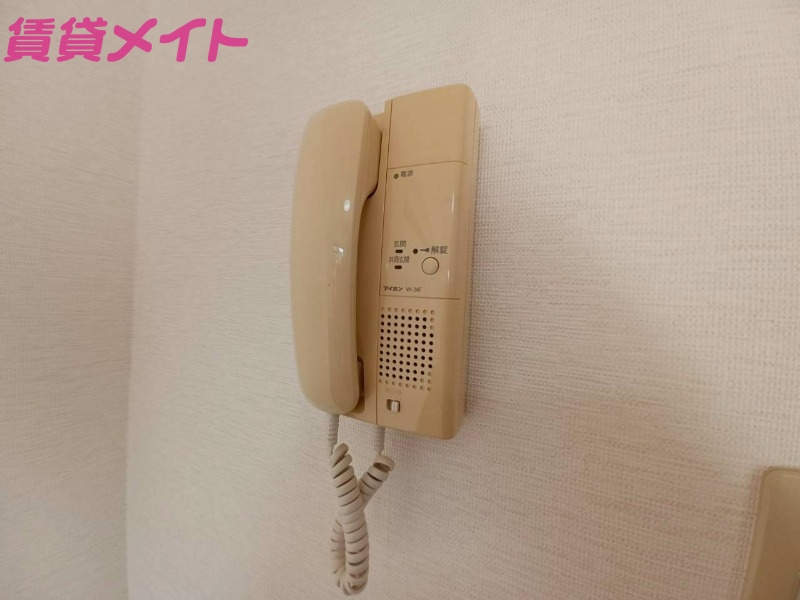 セキュリティ　他の部屋の写真代用してます。