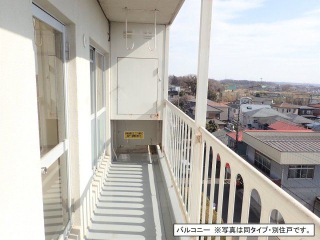 バルコニー　※同タイプのお部屋の写真を掲載しております。