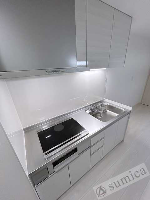 キッチン　２口システムキッチンでお料理楽しく♪♪