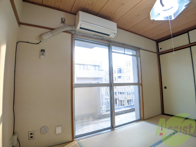 その他設備　エアコンがついています。現代人にはうれしい設備。