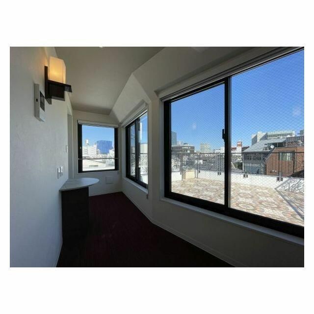 バルコニー　床はカーペット♪